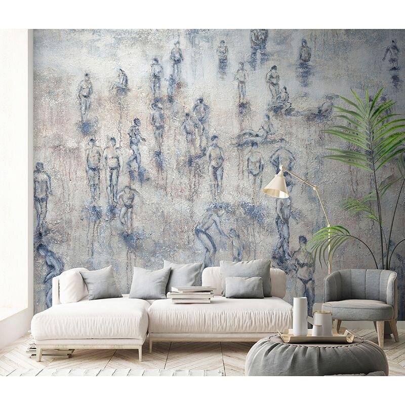 Digitaldruck-Tapete Blau, Braun, Grün Guido Maria Kretschmer (223020)