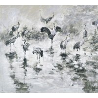 Digitaldruck-Tapete Grau, Silber, Gr&uuml;n Guido Maria...