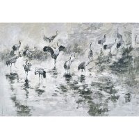 Digitaldruck-Tapete Grau, Silber, Gr&uuml;n Guido Maria...