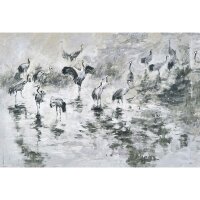 Digitaldruck-Tapete Grau, Silber, Gr&uuml;n Guido Maria...