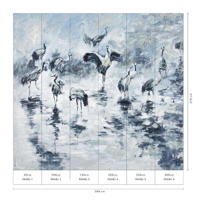 Digitaldruck-Tapete Blau, Türkis Guido Maria Kretschmer (222915)