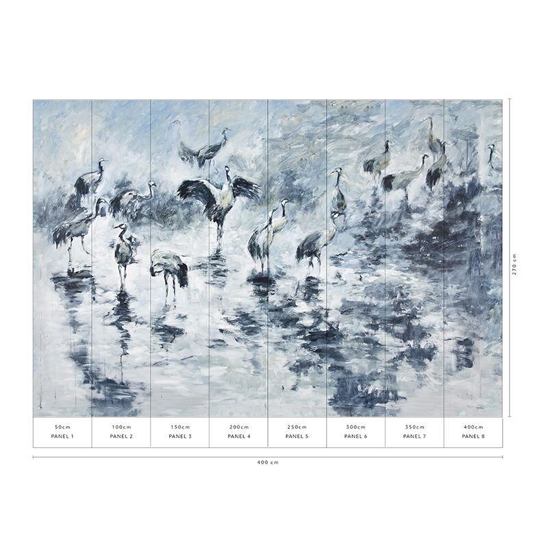 Digitaldruck-Tapete Blau, Türkis Guido Maria Kretschmer (222910)