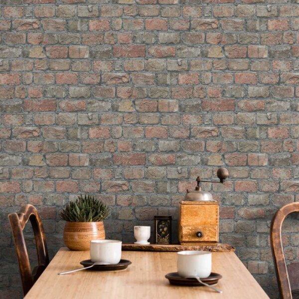 Tapete GZSZ Braun, Orange, Terrakotta Marburg Vliestapete (34834)