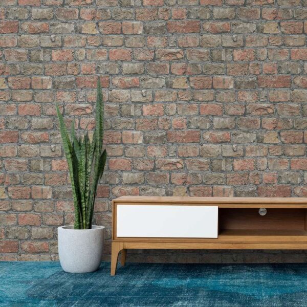 Tapete GZSZ Braun, Orange, Terrakotta Marburg Vliestapete (34834)