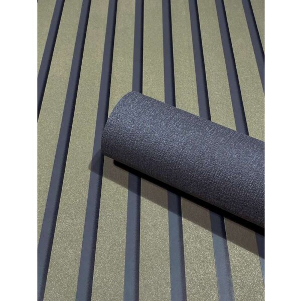 Tapete GZSZ Grün, Schwarz, Anthrazit Marburg Vliestapete (34832)