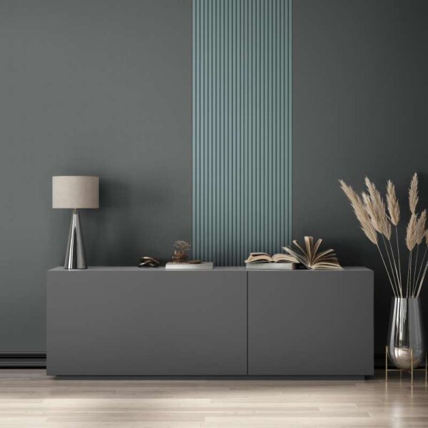 Tapete GZSZ Blau, Schwarz, Anthrazit Marburg Vliestapete (34830)