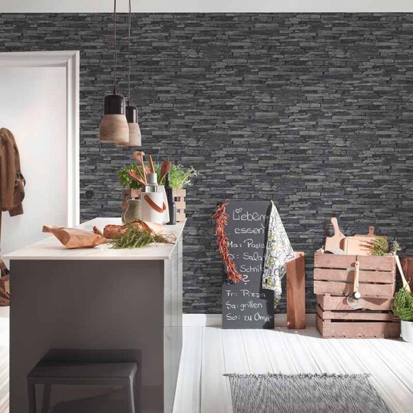 Tapete Grau, Silber AS-Creation Vliestapete (914224)