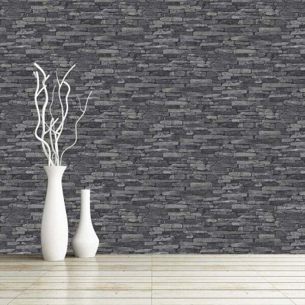 Tapete Grau, Silber AS-Creation Vliestapete (914224)