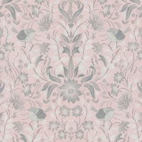 Tapete Grau, Silber, Rosa, Rose AS-Creation Vliestapete...