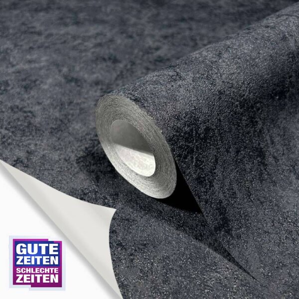 Tapete GZSZ Schwarz, Anthrazit Marburg Vliestapete (34827)
