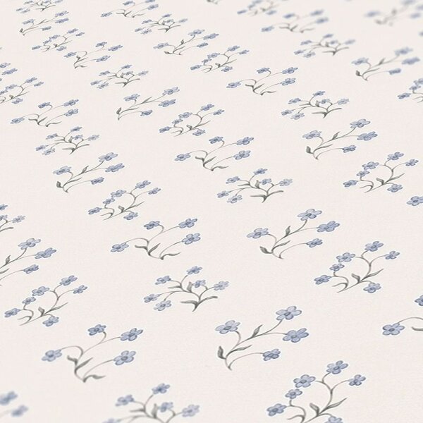 Tapete Blau, Weiß AS-Creation Vliestapete (390741)