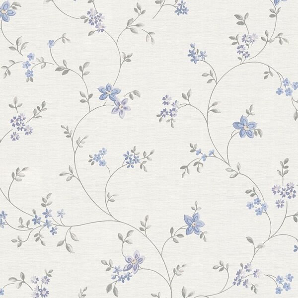 Tapete Blau, Grau, Silber AS-Creation Vliestapete (390713)