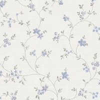 Tapete Blau, Grau, Silber AS-Creation Vliestapete (390713)