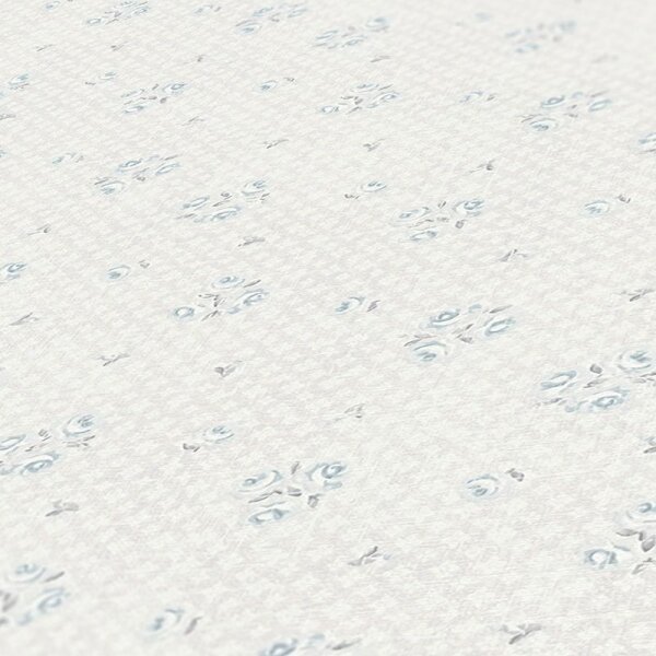 Tapete Blau, Grau, Silber AS-Creation Vliestapete (390674)