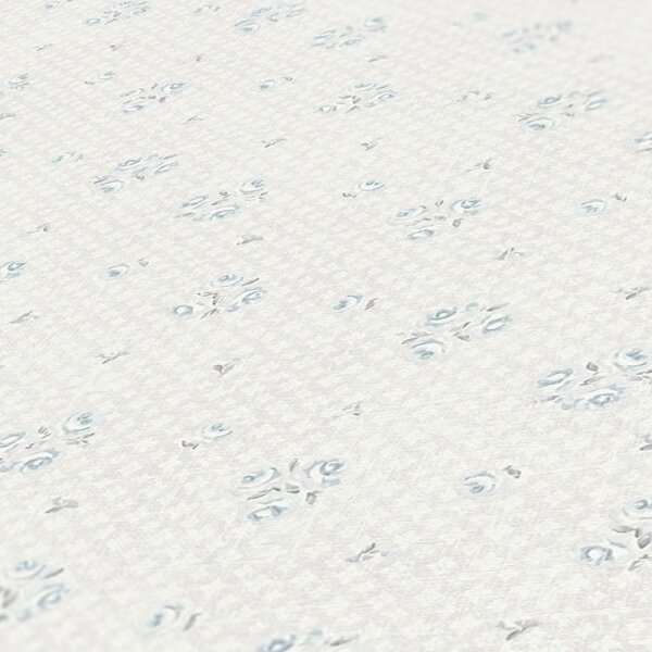 Tapete Blau, Grau, Silber AS-Creation Vliestapete (390674)