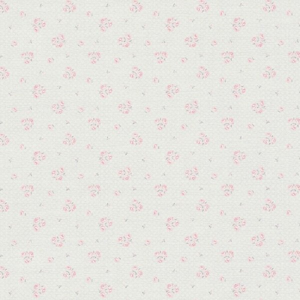 Tapete Grau, Silber, Rosa, Rose AS-Creation Vliestapete (390673)