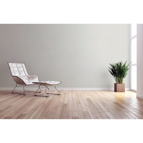 Tapete Grau, Silber, Rosa, Rose AS-Creation Vliestapete (390672)