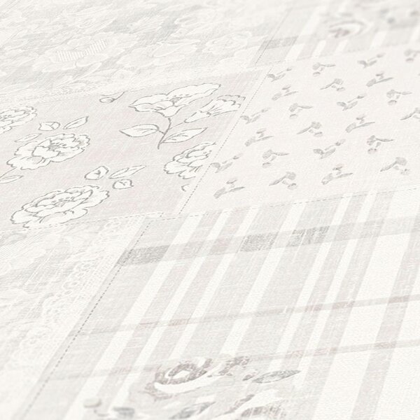 Tapete Grau, Silber AS-Creation Vliestapete (390662)