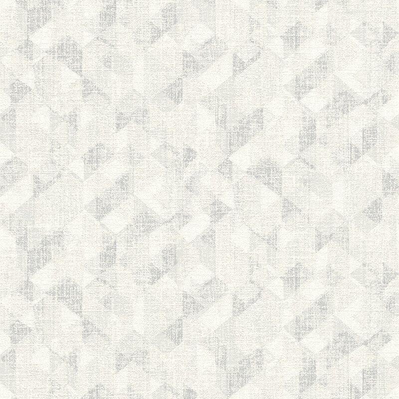 Tapete Grau, Silber, Weiß Rasch Vliestapete (654219)