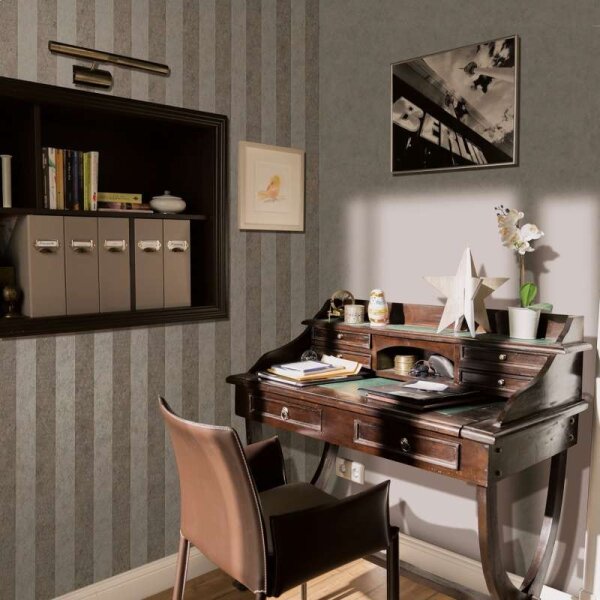 Tapete GZSZ Braun, Greige Marburg Vliestapete (34822)