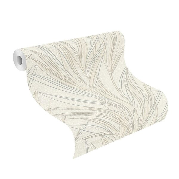 Tapete Braun, Greige, Weiß Rasch Vliestapete (654004)