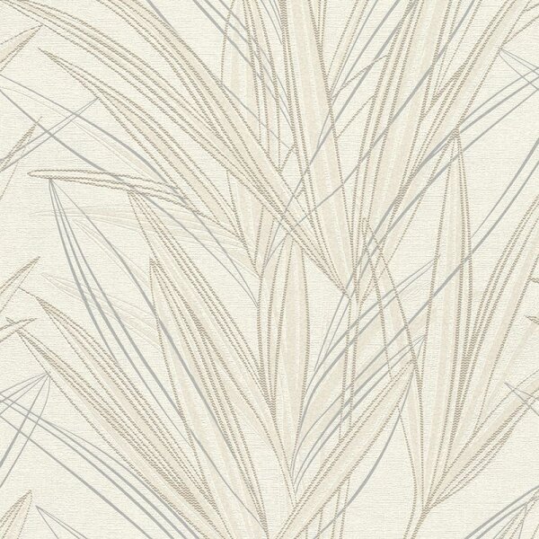 Tapete Braun, Greige, Weiß Rasch Vliestapete (654004)