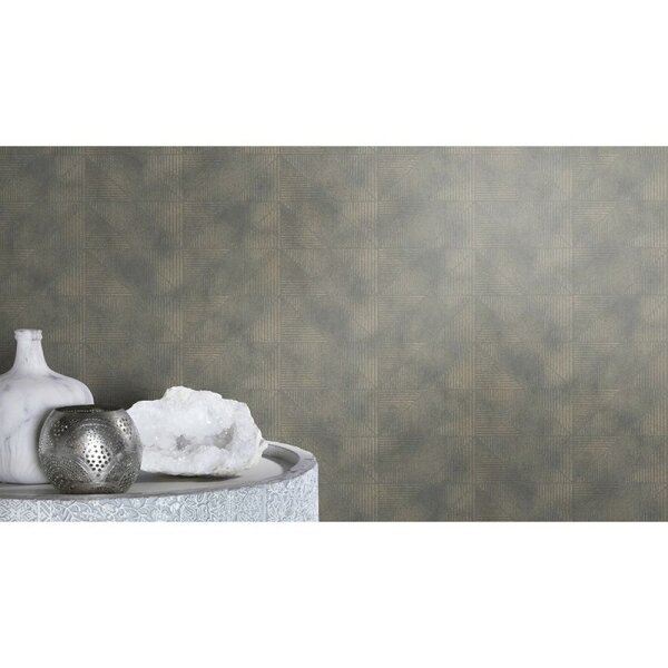 Tapete Grau, Silber Rasch Vliestapete (653946)