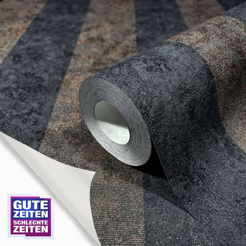 Tapete GZSZ Braun, Schwarz, Anthrazit Marburg Vliestapete (34821)