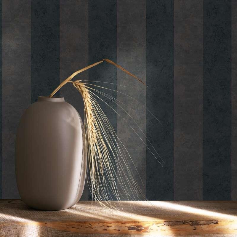 Tapete GZSZ Braun, Schwarz, Anthrazit Marburg Vliestapete (34821)