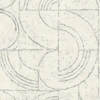 Tapete Grau, Silber Rasch Vliestapete (653618)