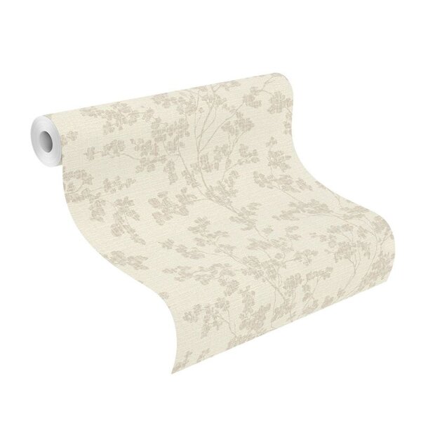 Tapete Beige, Creme, Braun Rasch Vliestapete (653847)