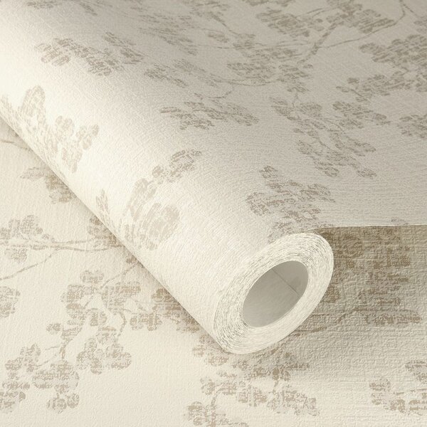 Tapete Beige, Creme, Braun Rasch Vliestapete (653847)