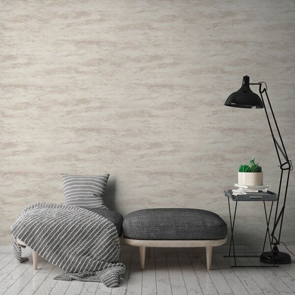 Tapete Beige, Creme, Gold, Kupfer innova Vliestapete (390416)