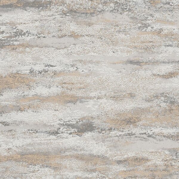 Tapete Gold, Kupfer, Grau, Silber innova Vliestapete (390415)