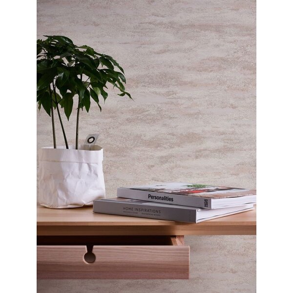 Tapete Gold, Kupfer, Rosa, Rose innova Vliestapete (390411)