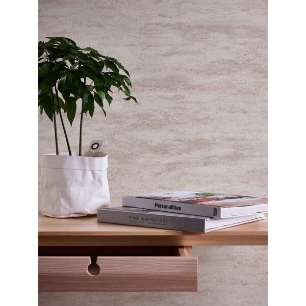 Tapete Gold, Kupfer, Rosa, Rose innova Vliestapete (390411)