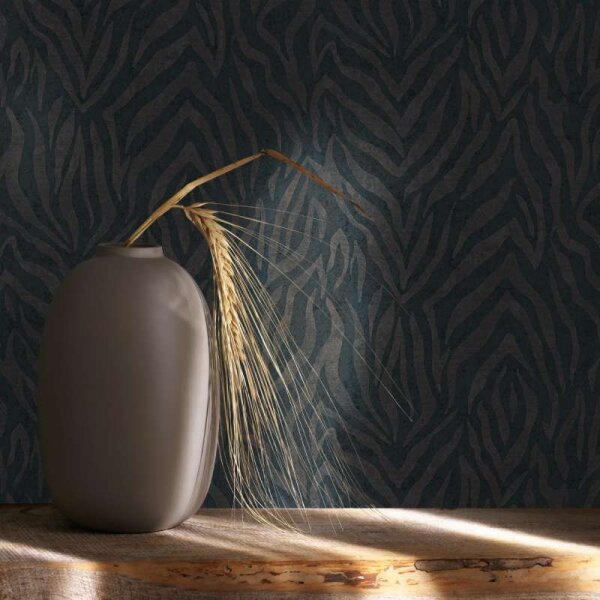 Tapete GZSZ Braun, Schwarz, Anthrazit Marburg Vliestapete (34817)