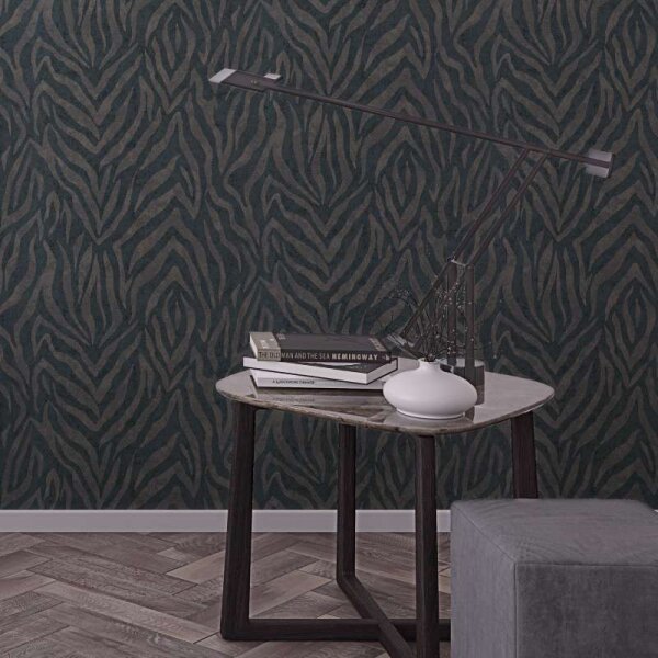 Tapete GZSZ Braun, Schwarz, Anthrazit Marburg Vliestapete (34817)