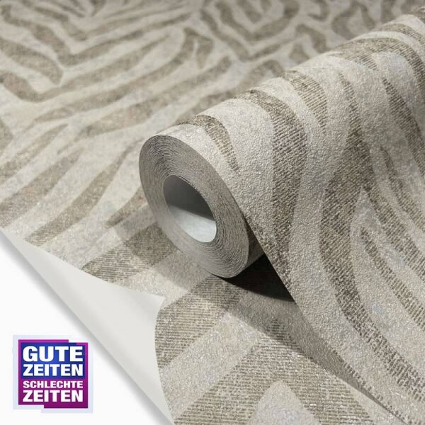 Tapete GZSZ Braun, Greige Marburg Vliestapete (34816)