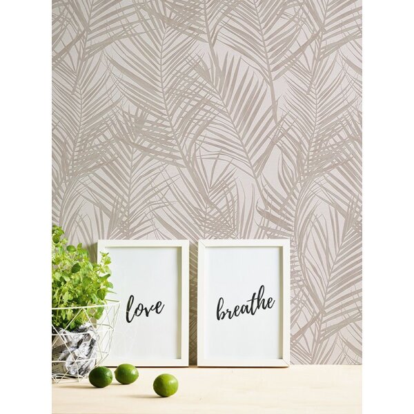 Tapete Beige, Creme, Weiß innova Vliestapete (390383)