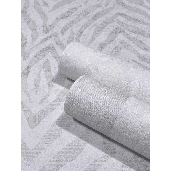 Tapete GZSZ Grau, Silber, Weiß Marburg Vliestapete (34815)