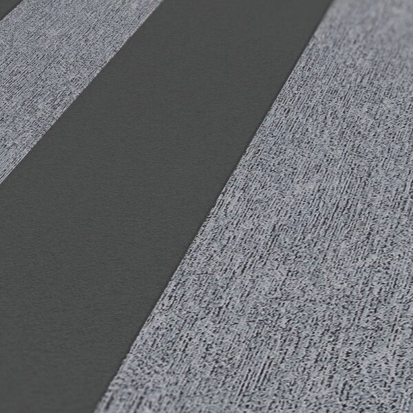 Tapete Grau, Silber, Schwarz, Anthrazit innova Vliestapete (390294)