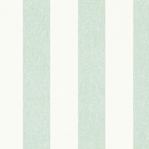 Tapete Grün, Pastellfarben, Weiß innova Vliestapete (390292)