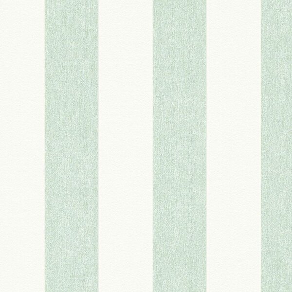 Tapete Grün, Pastellfarben, Weiß innova Vliestapete (390292)