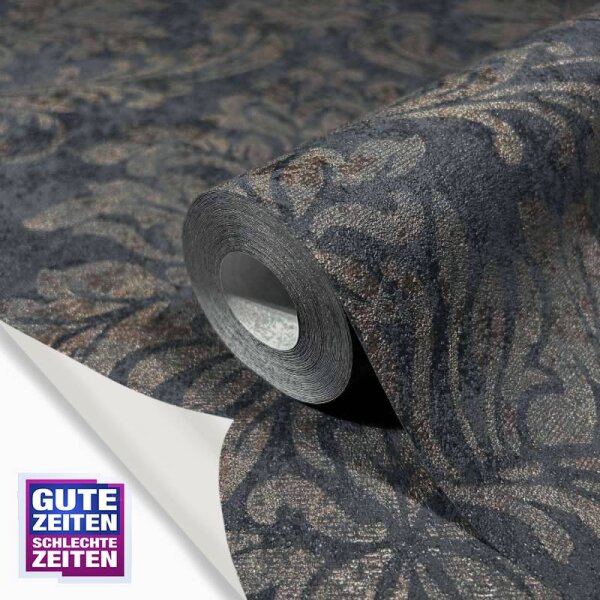 Tapete GZSZ Braun, Schwarz, Anthrazit Marburg Vliestapete (34814)