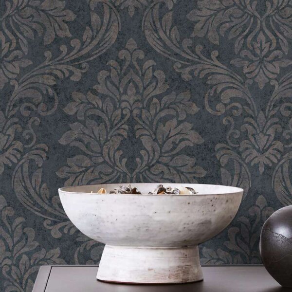 Tapete GZSZ Braun, Schwarz, Anthrazit Marburg Vliestapete (34814)