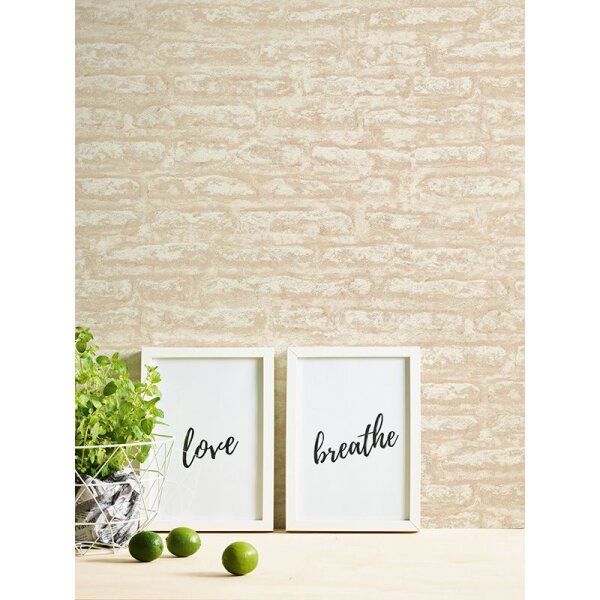 Tapete Beige, Creme, Braun innova Vliestapete (390272)