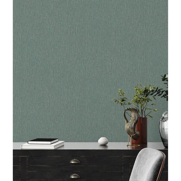 Tapete Gold, Kupfer, Grün innova Vliestapete (390266)