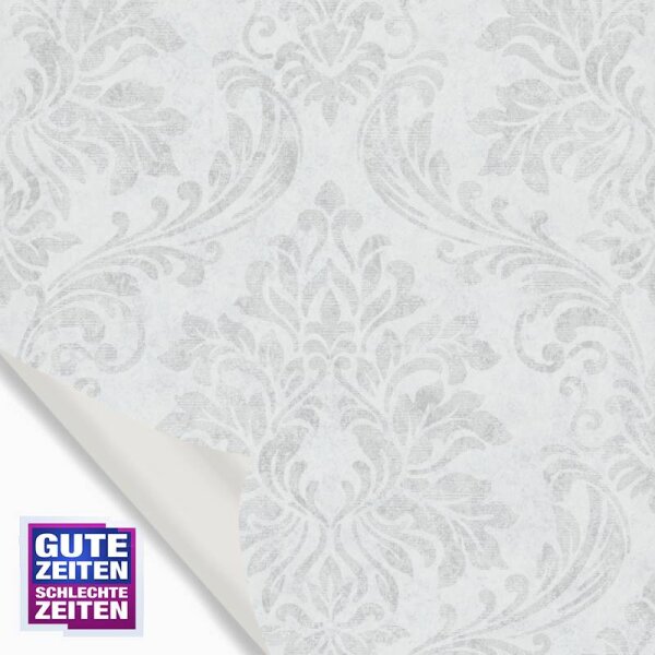 Tapete GZSZ Grau, Silber, Weiß Marburg Vliestapete (34813)