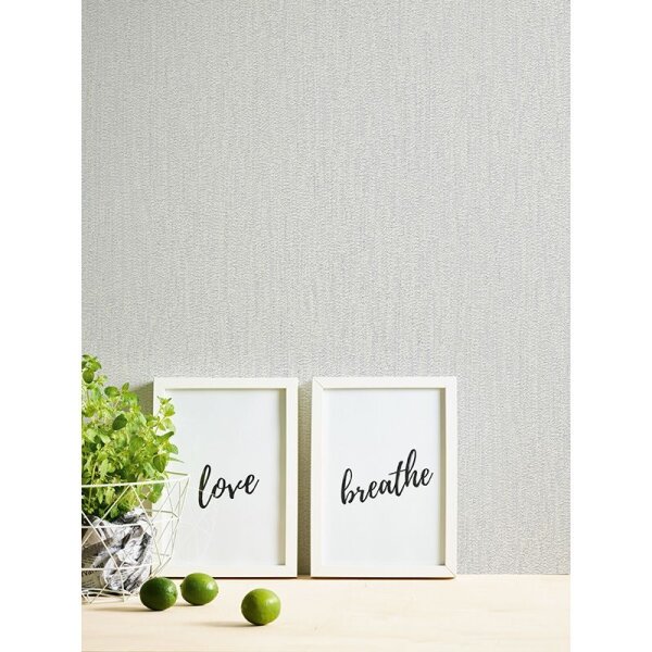 Tapete Grau, Silber, Weiß innova Vliestapete (390264)